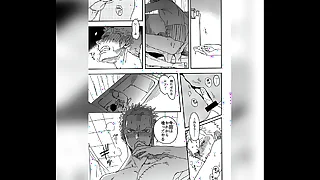 Two piece Luffy x Zoro